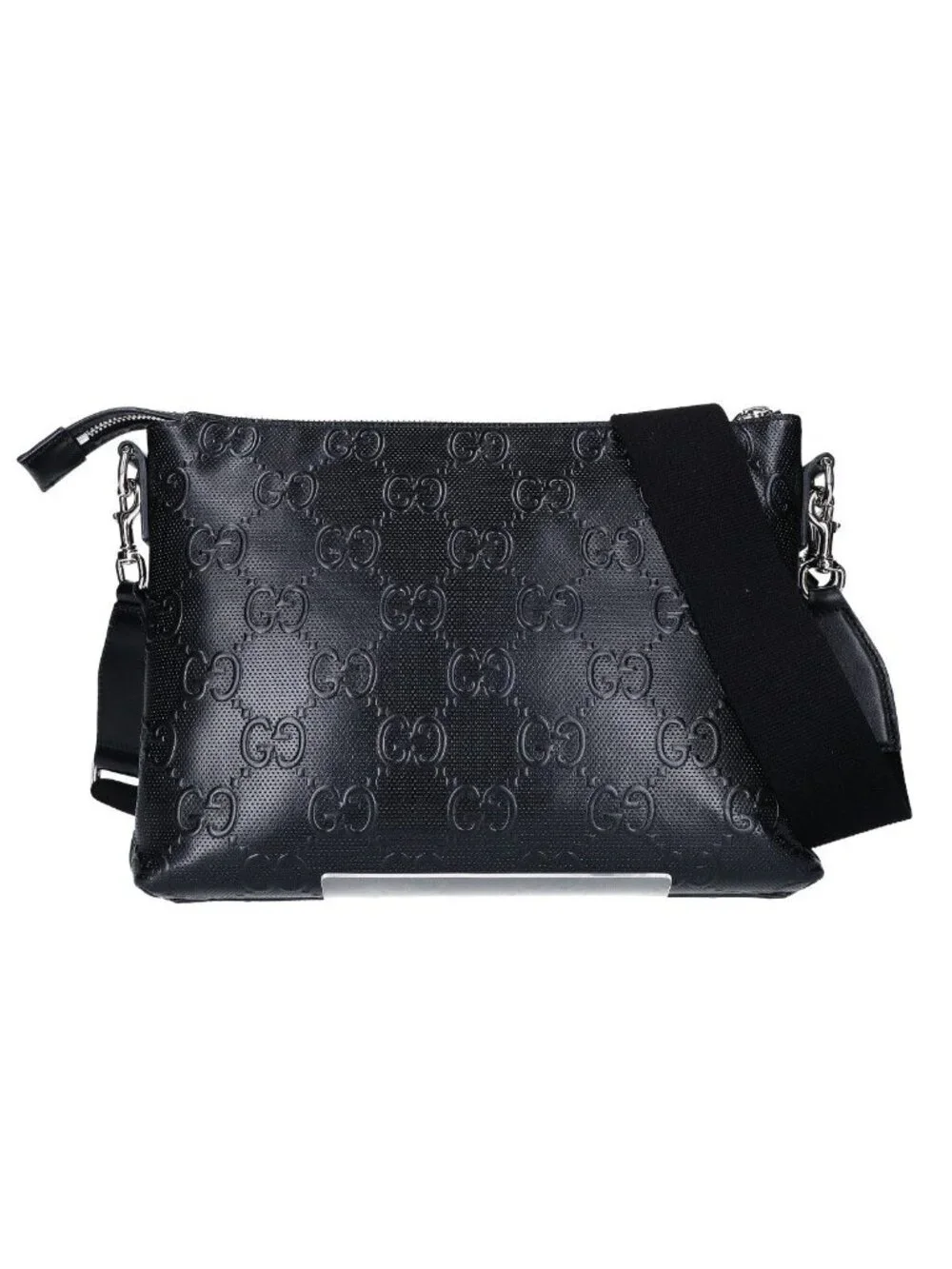Gucci Embossed Medium Cross Belt Bag